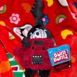 Stranger Things Netflix BumBumz 4.5 inch Eddie’s guitar plush BNWT QUICK SHIP